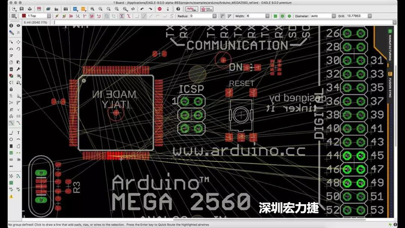 CadSoft EAGLE是一款專業(yè)的印刷電路板(PCB)設(shè)計軟件，低成本、便于使用、功能強大。